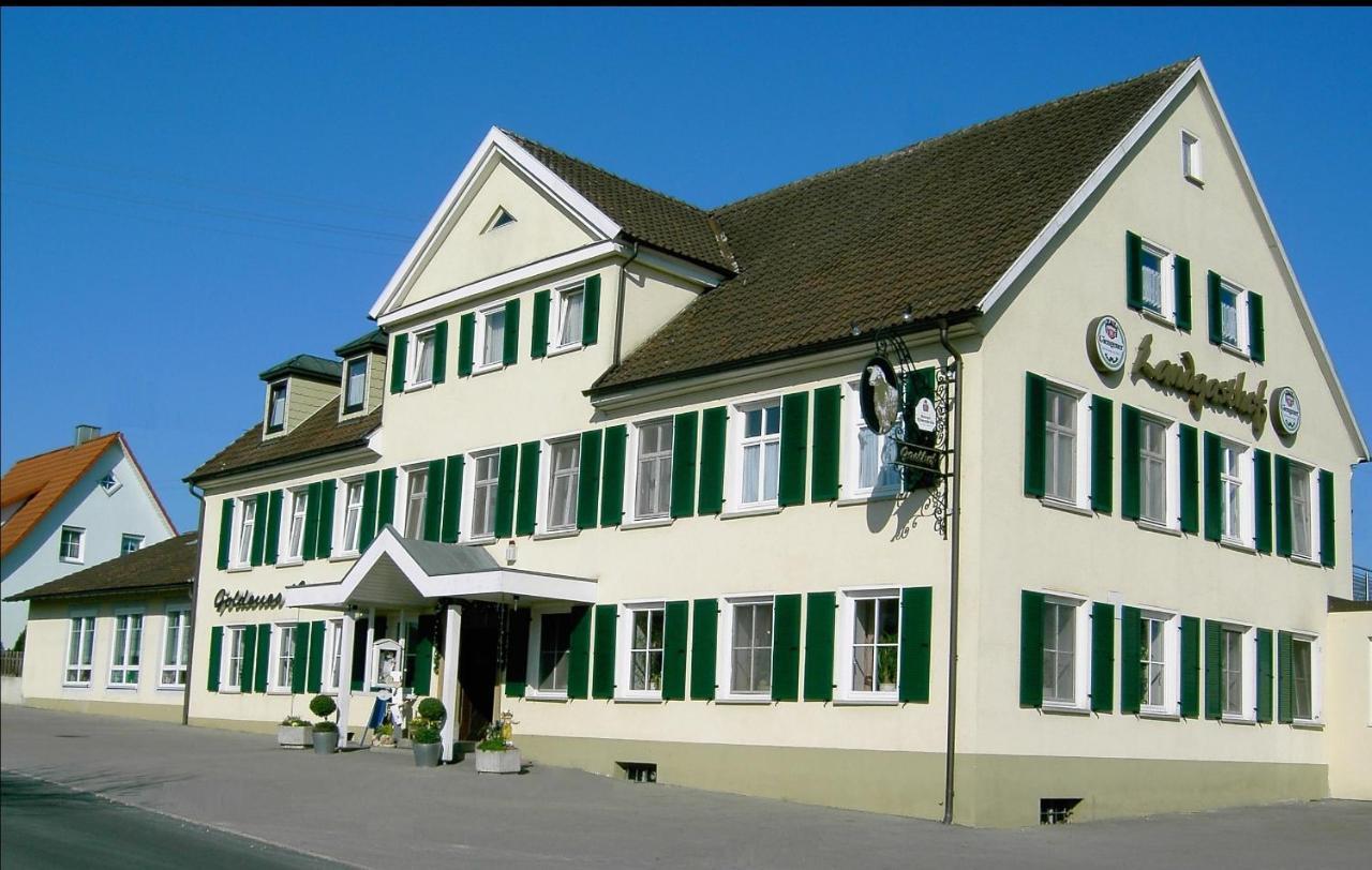 Gasthof Goldenes Lamm Hotel Schwabsberg Eksteriør billede